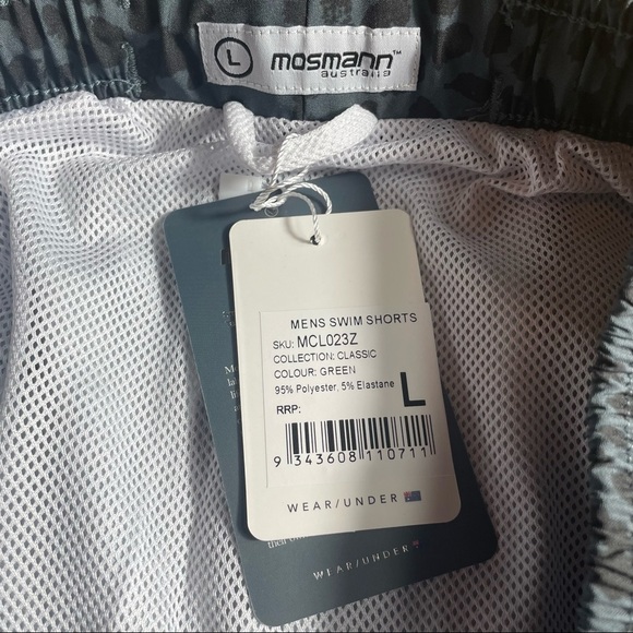 MOSMANN Men's Classic Swim Shorts -Satwa - Picture 10 of 11